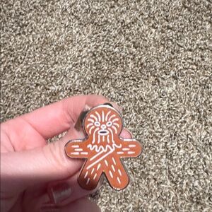 Chewbacca Star Wars Gingerbread Disney trading pin